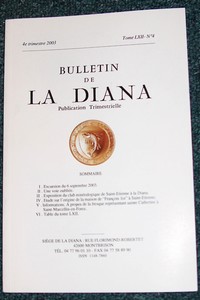 Bulletin de la Diana Tome LXII n° 4 - 2003