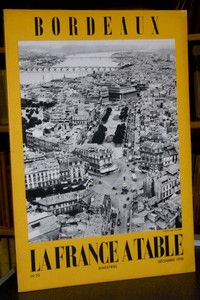 livre ancien - La France à Table, Bordeaux, n° 75, décembre 1958 - La France à Table