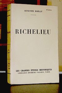 livre ancien - Richelieu - Bailly Auguste