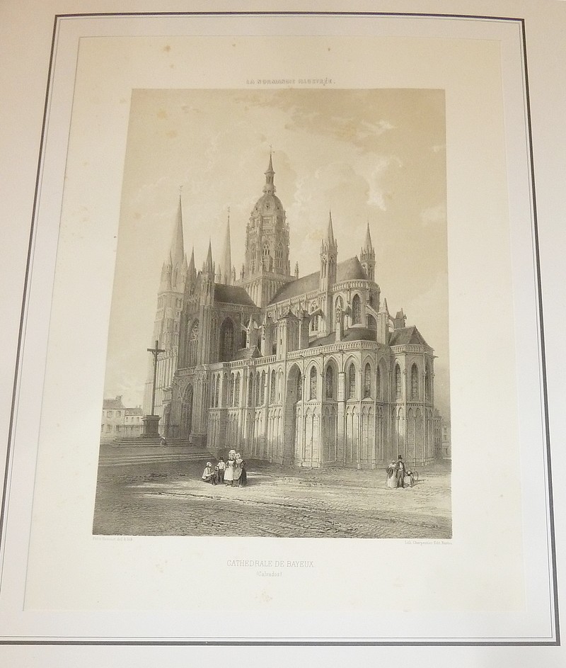 livre ancien - Cathédrale de Bayeux (Calvados) (Lithographie) - Benoist, Félix