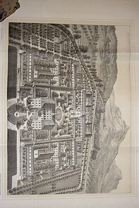 Vue de l'Asile de Bassens - 1878 (lithographie)