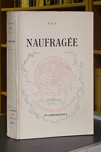 livre ancien - Naufragée - 