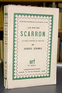 livre ancien - La vie de Scarron ou Le rire contre le destin - Jéramec Jacques