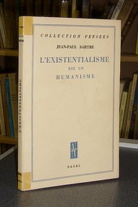 livre ancien - L'existentialisme est un humanisme - Sartre Jean-Paul