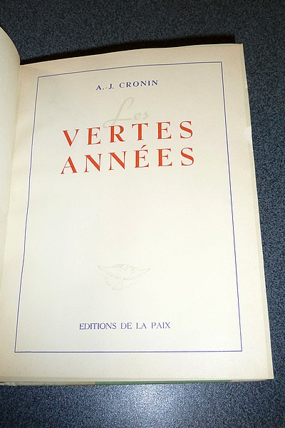 Les vertes années