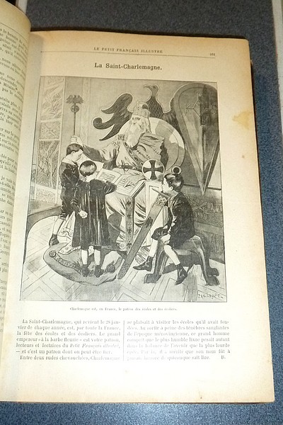 Le Petit Français illustré 1896- Journal des écoliers et des écolières - du N° 358 du 4 janvier 1896 au N° 409 du 26 décembre 1896