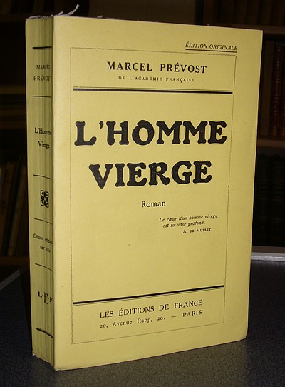 L'homme vierge - Marcel Prévost