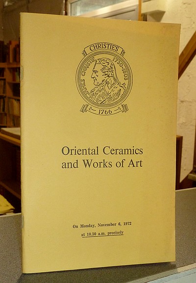 Oriental Ceramics and Works of Art. Christie's. November 6, 1972 - 