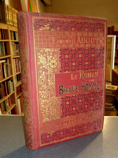 livre ancien - Le roman d'un brave homme - About Edmond & Marie Adrien