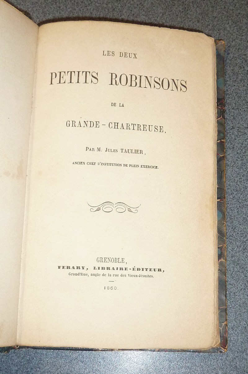 Les deux petits Robinsons de la Grande-Chartreuse (édition originale)