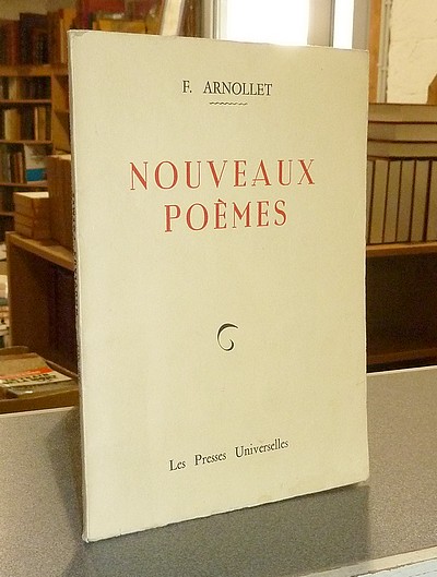 livre ancien - Nouveaux poèmes (dédicace) - Arnollet, F.