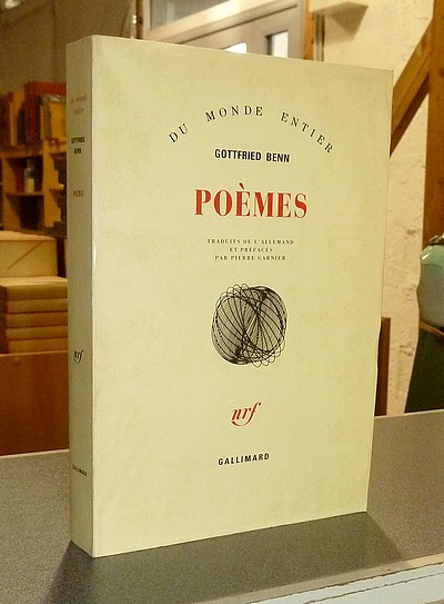 livre ancien - Poèmes - Benn, Gottfried