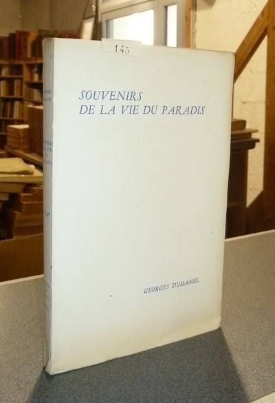 livre ancien - Souvenirs de la vie du Paradis - Duhamel, Georges
