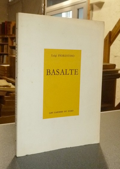 livre ancien - Basalte - Fiorentino, Luigi