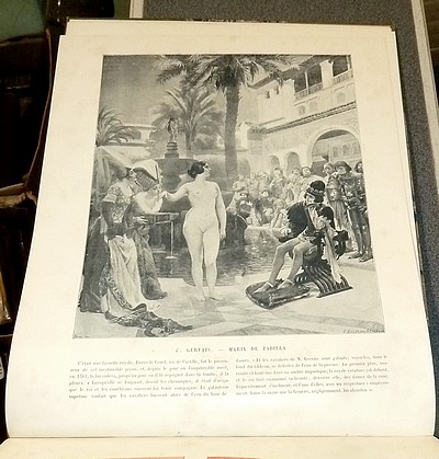 livre ancien - Le Panorama, Salon 1896, Le Nu, photographies de Neurdein frères. N° 6 - 