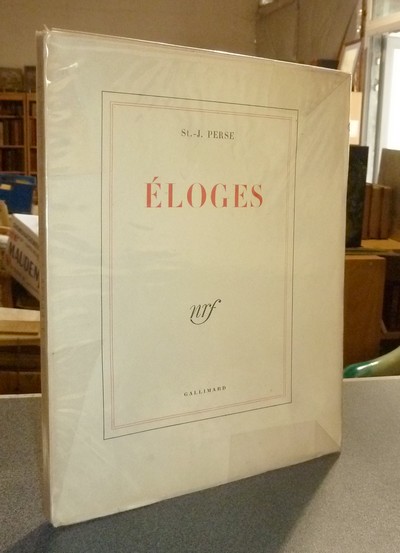 livre ancien - Éloges - St.-J. Perse