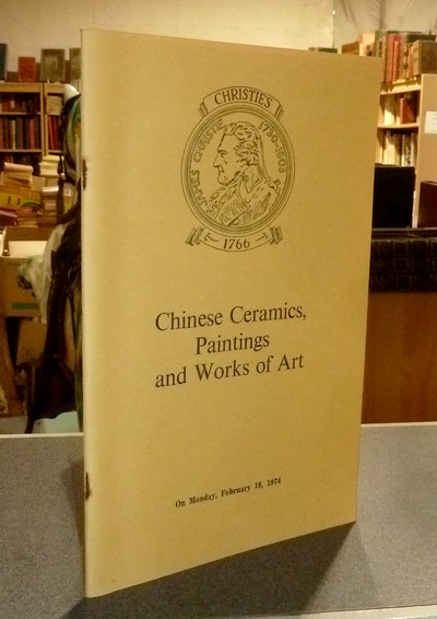 livre ancien - Chinese ceramics, Paintings and works of art, February 18, 1974 - 