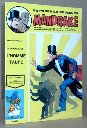 Mandrake Serie Chronologique N° 57 ( N°411 ) - L'Homme taupe