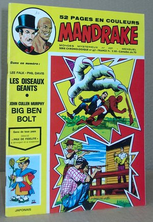 Mandrake Serie Chronologique N° 67 ( N° 421 ) - Les Oiseaux géants - Big Ben Bolt