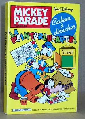 Mickey Parade, 2ème série N°43 - La Peinturlucarte