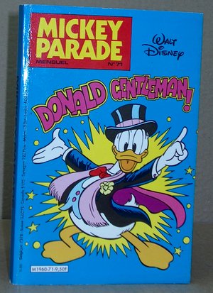 Mickey Parade, 2ème série N°71 - Donald gentleman !