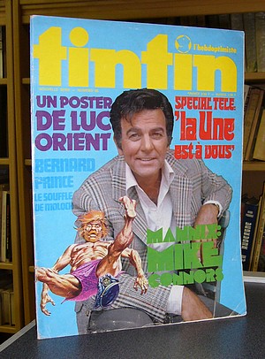 Tintin L'hebdoptimiste - 65 - Un poster de Luc Orient. Bernard Prince, Le souffle de Moloch. Spécial télé : « La Une est à vous ».