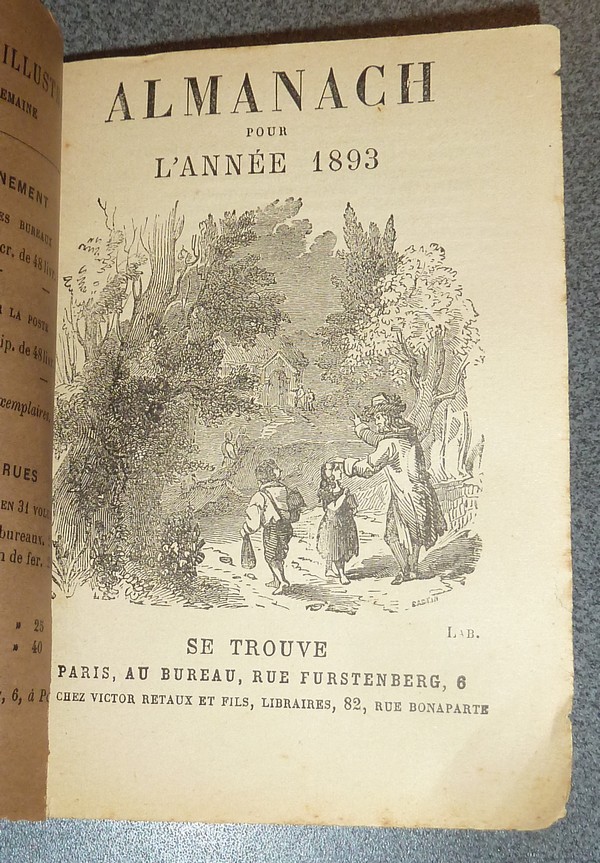 Almanach du Laboureur et du Vigneron - 1893