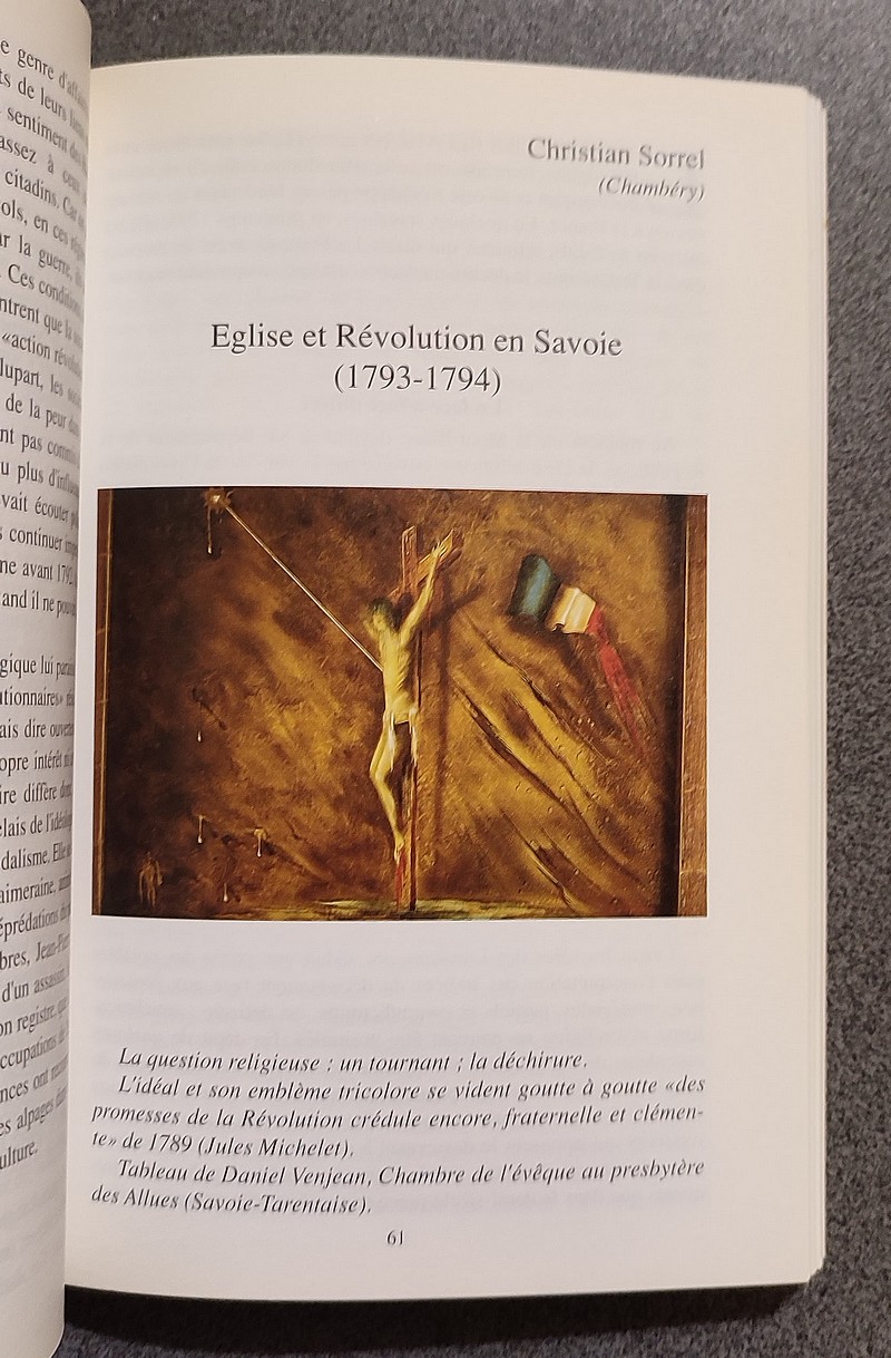 Les Savoyards révolutionnés. Séquence du Bicentenaire. Mémoires et Documents de l'Académie de la Val d'Isère, 1989