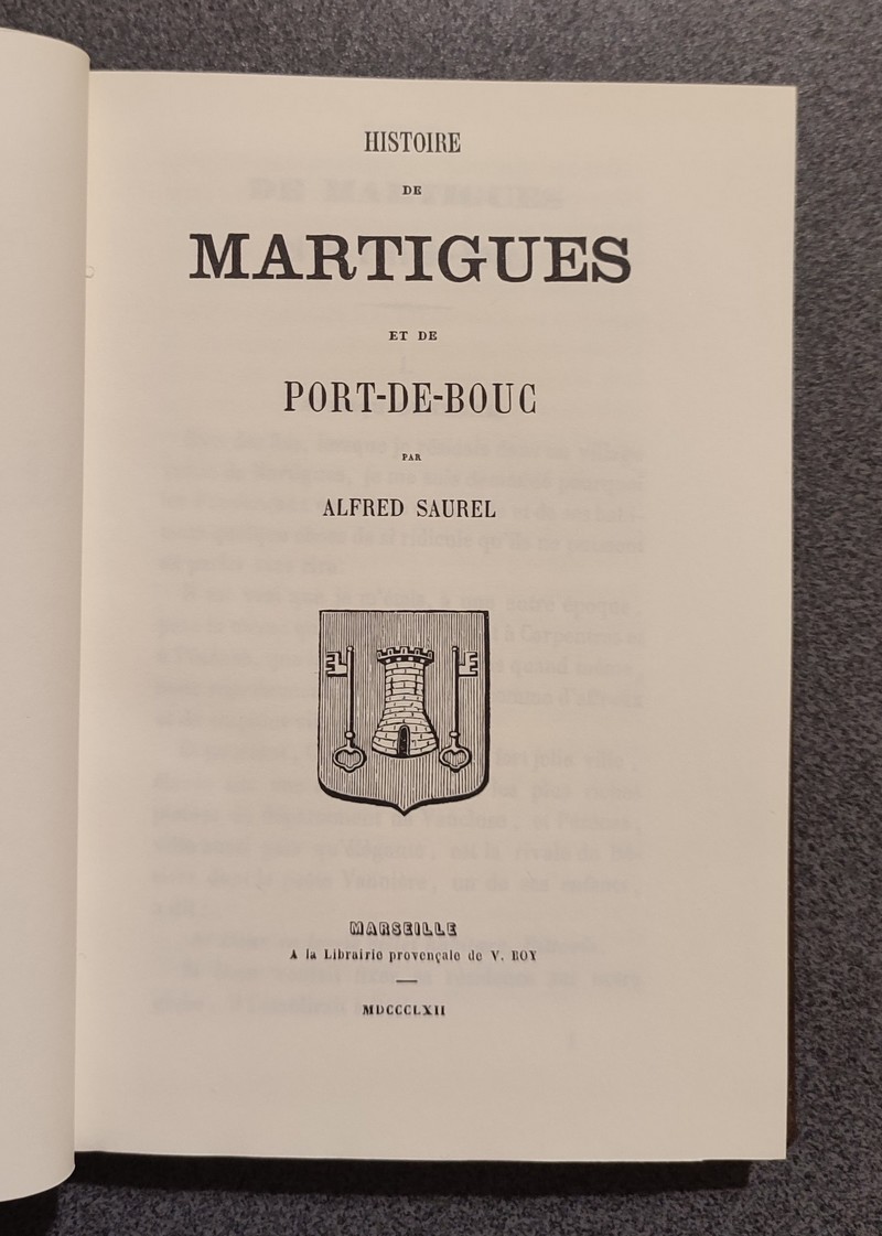 Histoire de Martigues et de Port-de-Bouc