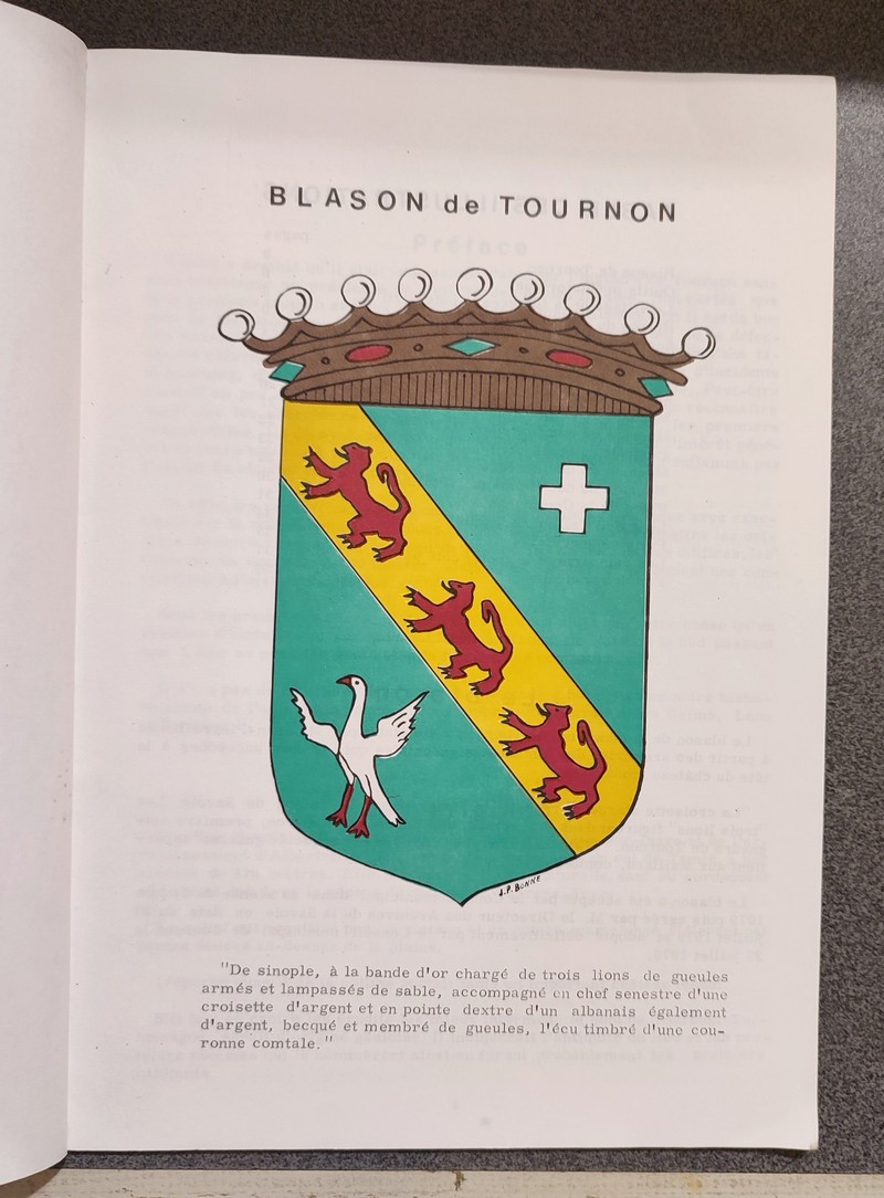 Histoire de Tournon (Savoie) des origines à la Révolution
