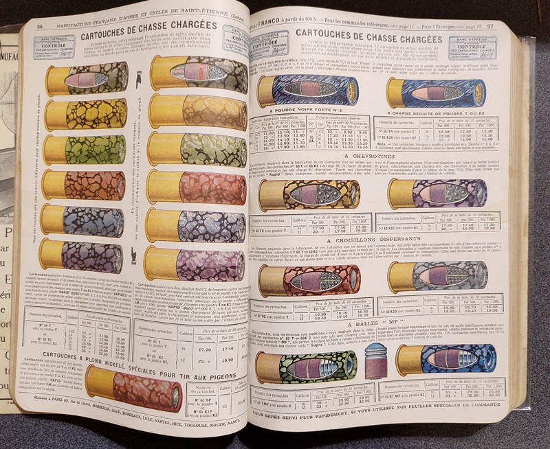 Catalogue de la Manufacture Française d'Armes & Cycles, Saint-Étienne, 1937