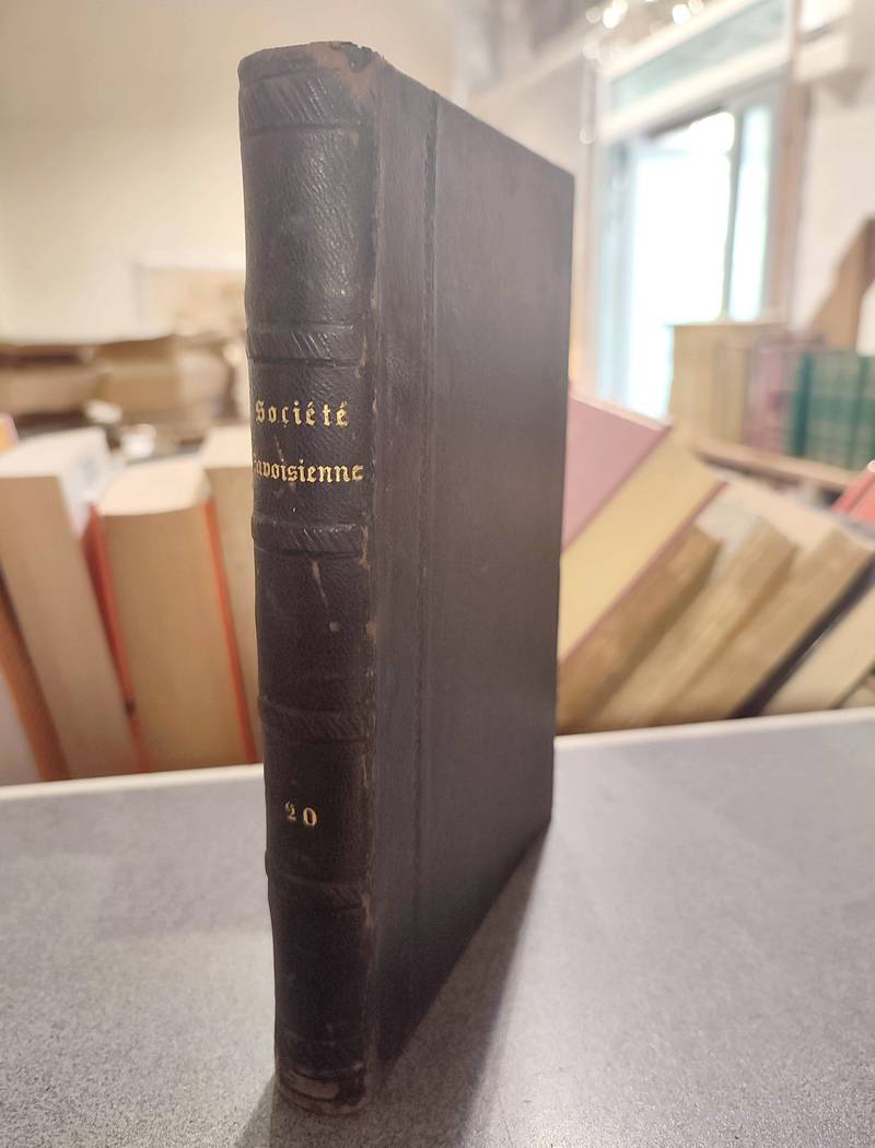 Mémoires et Documents de la Société Savoisienne d'Histoire et d'Archéologie. Tome XX - 1881-1882 - Rabut, F. & Dufour, A. & Ducis, Abbé & Guilland, Dr. & Mugnier, F.