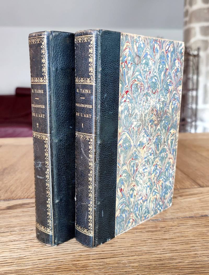 livre ancien - Philosophie de l'art (2 volumes) - Taine, H.