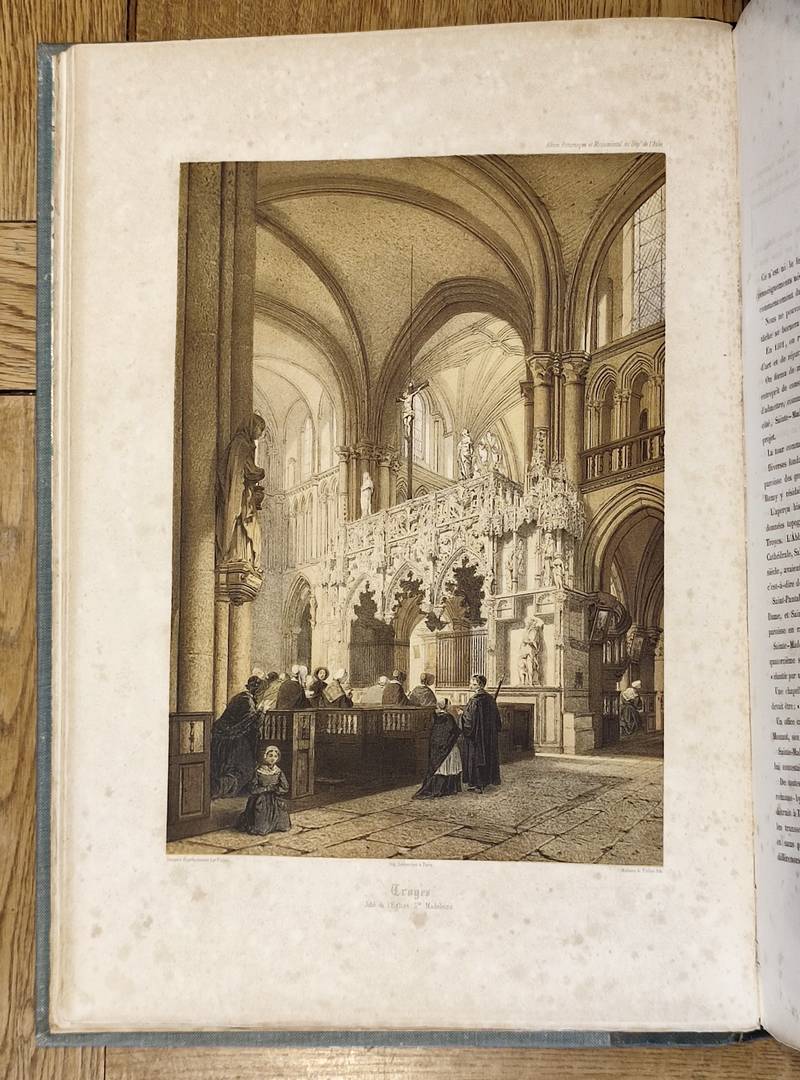 Album pittoresque et monumental du département de l'Aube, dessiné d'après nature et lithographié à deux teintes et en couleurs