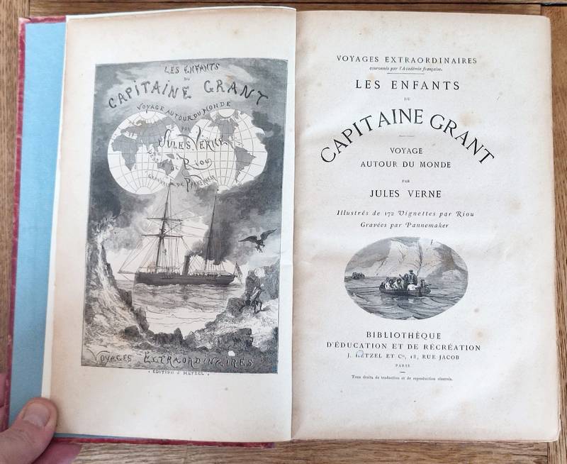 Les enfants du Capitaine Grant. Voyage autour du monde