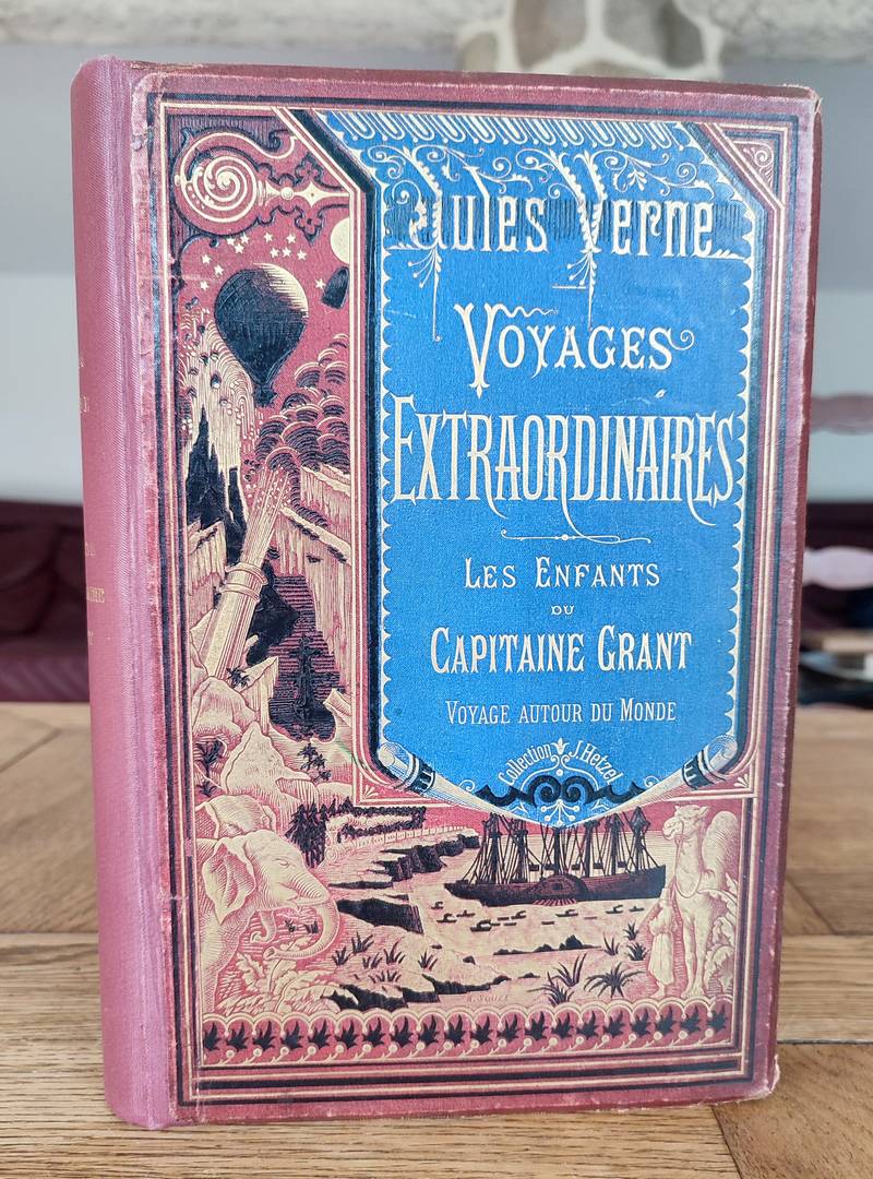 livre ancien - Les enfants du Capitaine Grant. Voyage autour du monde - Verne, Jules