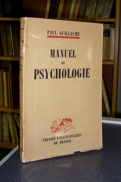 livre ancien - Manuel de Psychologie - Guillaume Paul