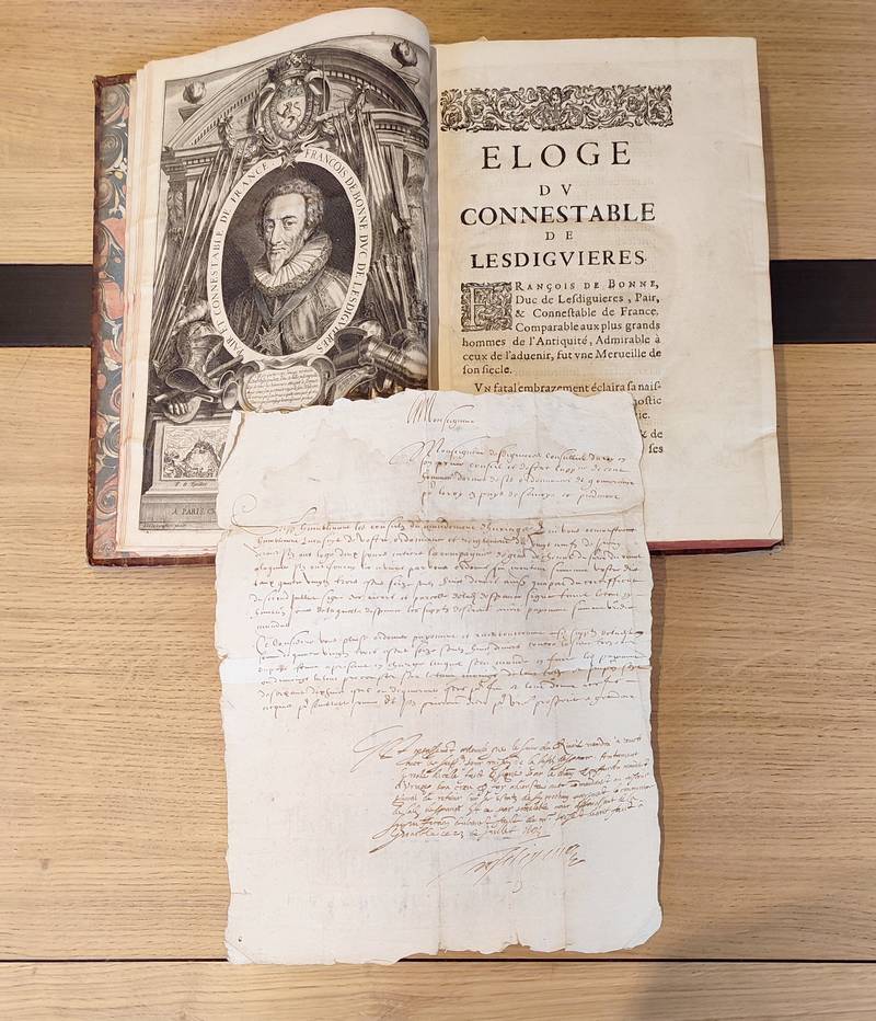 Histoire de la vie du Connestable de Lesdiguières contenant toutes les actions, depuis sa naissance, jusqu'à sa mort (1638) avec plusieurs choses...