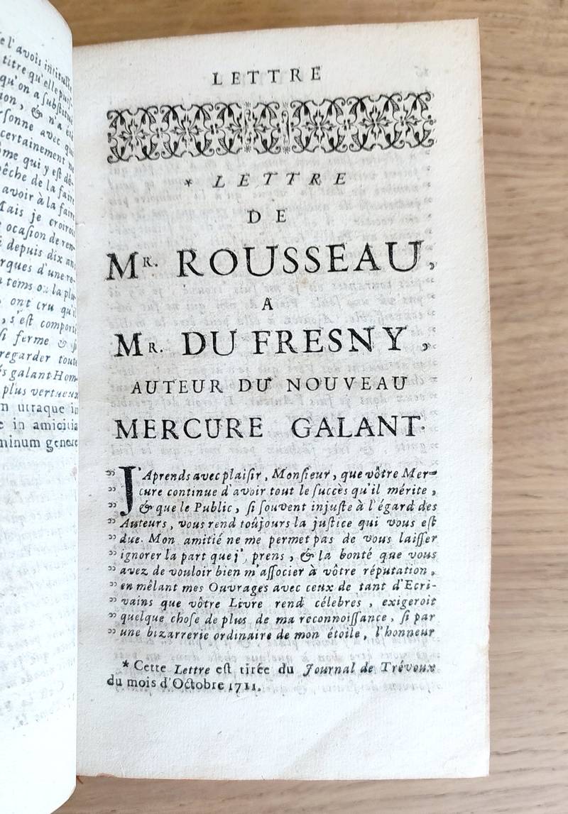 Les oeuvres choisies du Sr Rousseau, contenant ses Odes, Odes sacrées de l'édition de Soleure, & cantates (3 volumes en 1)