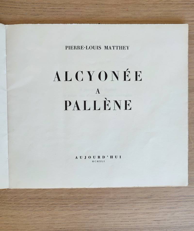 Alcyonée à Pallène