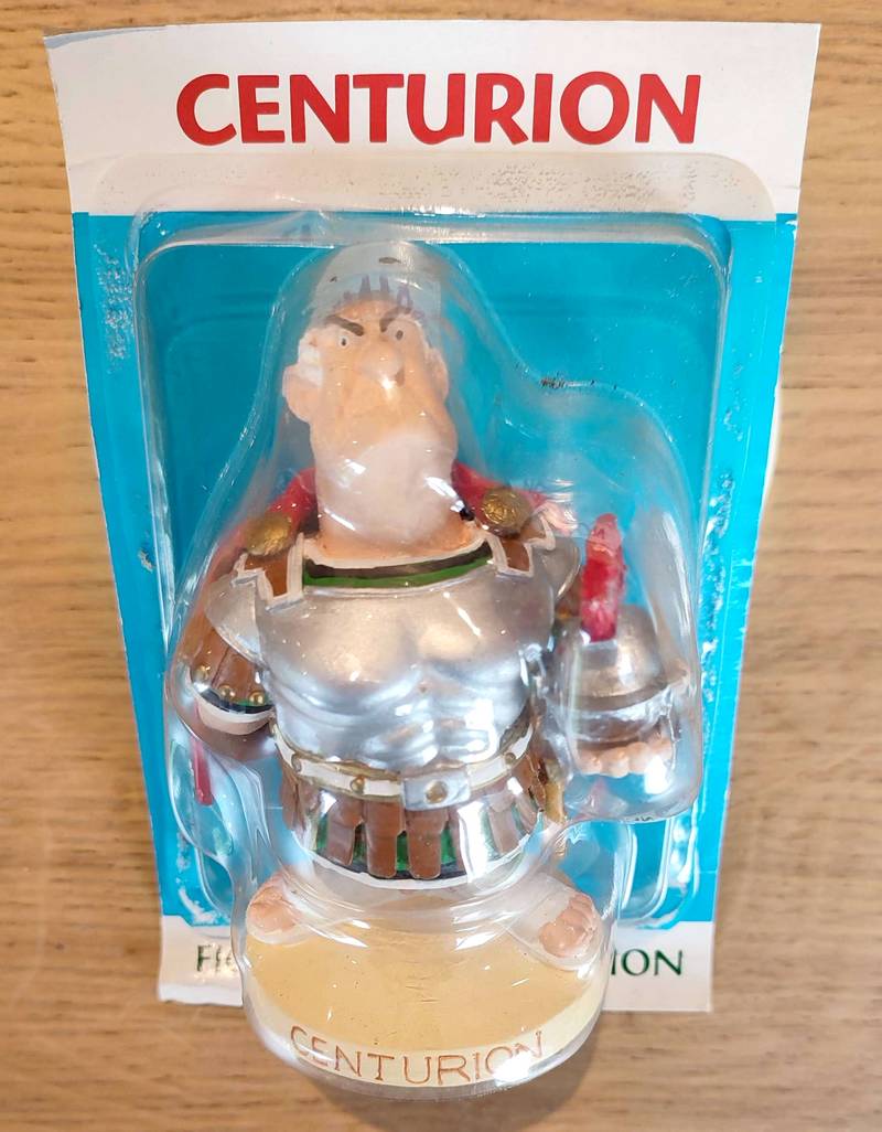 Figurine de Centurion dans les albums d'Astérix