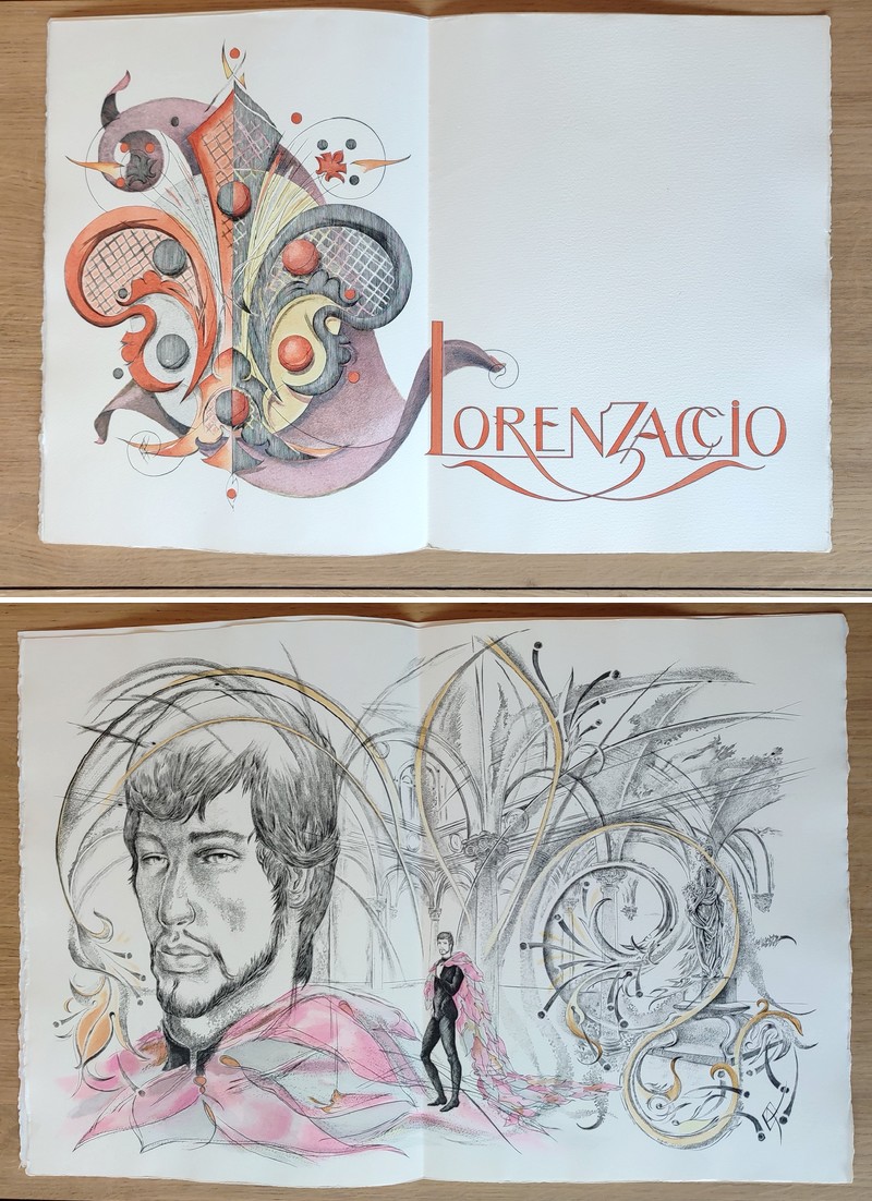 Lorenzaccio (Sous Coffret avec suite et un dessin original)