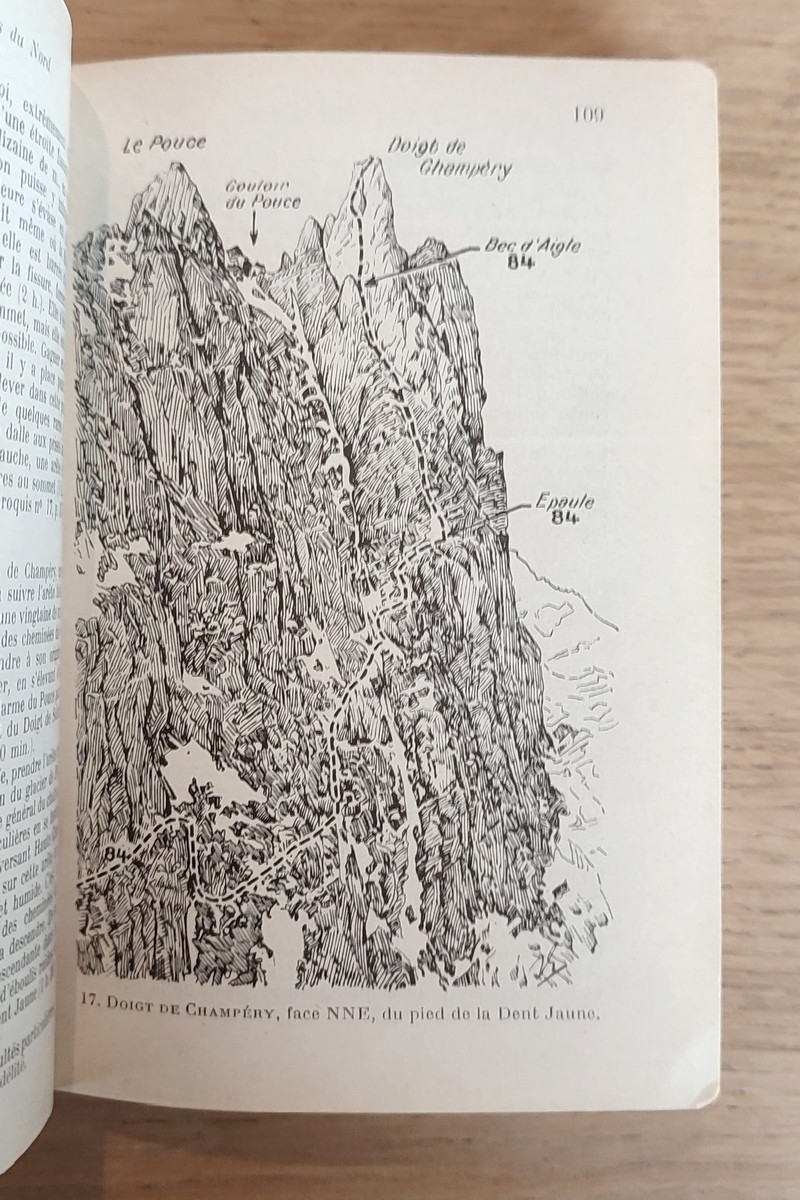 Escalades choisies du Léman à la Méditerranée. Alpes du Sud (2 volumes) Groupe de Haute montagne (G. H. M.)