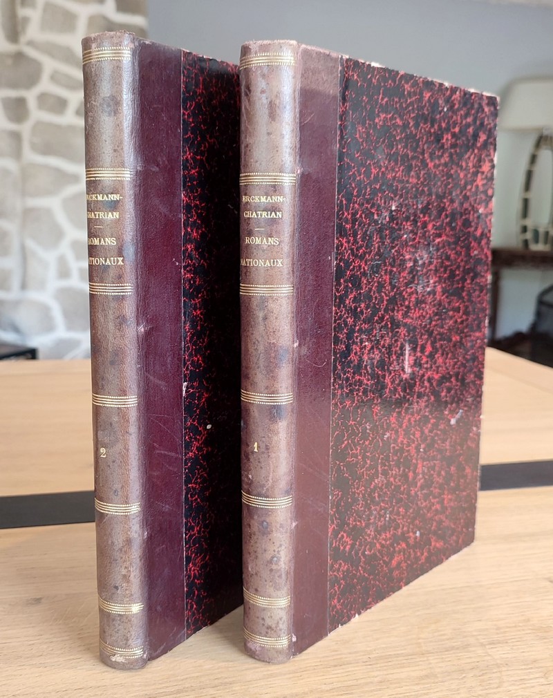 Romans Nationaux : (2 volumes) Le conscrit de 1813 - Waterloo - Madame Thérèse ou les volontaires de 92 - L'homme du peuple - La guerre -...