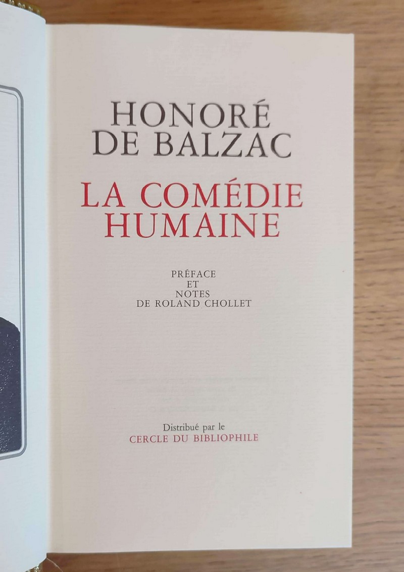 La Comédie humaine. L'enfant maudit. La messe de l'athée. L'interdiction. Facino Cane. La vieille fille. La confidence des Ruggieri. Gambara