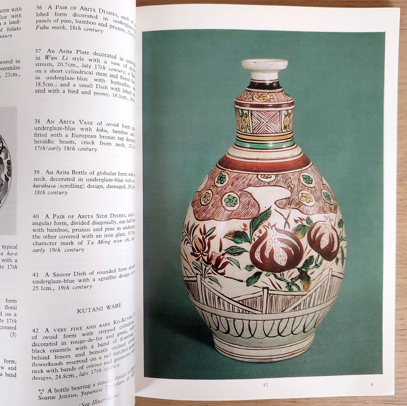 Catalogue of japanese pottery and porcelain, fine netsuke, inro and lacquer wares. Sotheby's, 18th february, 1976