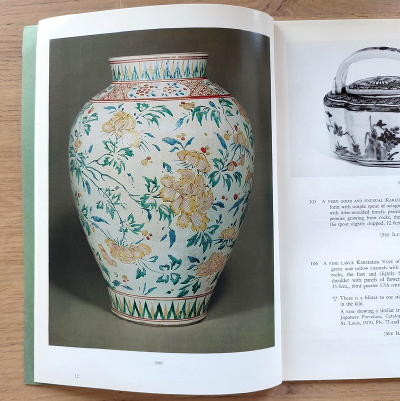 Catalogue of Japanese pottery, porcelain and lacquer wares. Sotheby's, 2th June, 1976