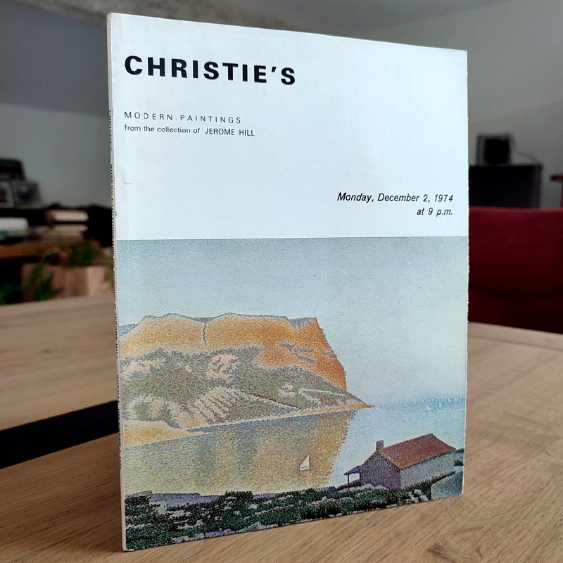 Christie's, Modern paintings from the collection of Jerome Hill. Monday, December 2, 1974