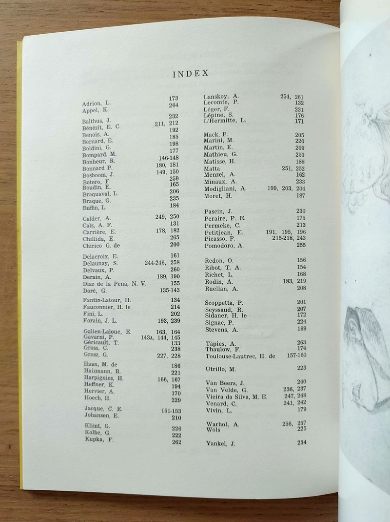 Christie's, Impressionist, Modern and contemporary  paintings, drawings and sculpture. Friday, July 4, 1975