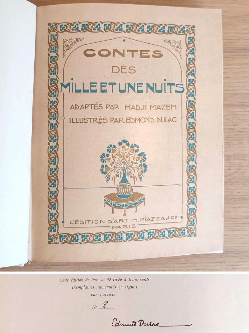 Contes des Mille et une Nuits, adaptés par Hadji-Mazem